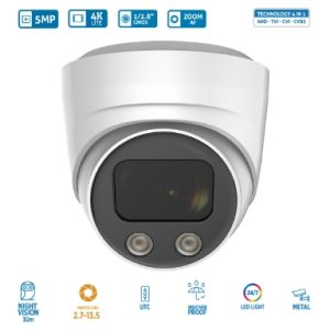 TELECAMERA DOME 5M LITE 2,8MM IR LED