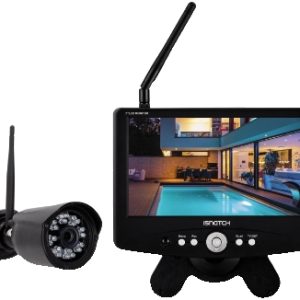 KIT VIDEOSORVEGLIANZA WIRELESS 4 CANALI HD 720P