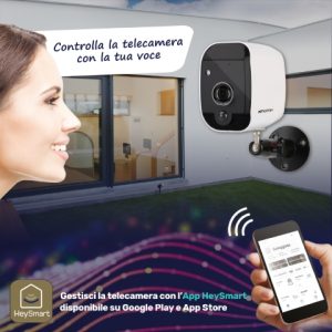 TELECAMERA WI-FI DA INTERNO-ESTERNO HD 1080P