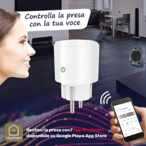 PRESA SMART WIFI CON MISURATORE DI CONSUMI